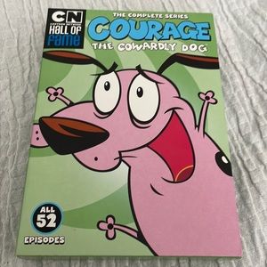 The complete DVD set of Courage the cowardly dog